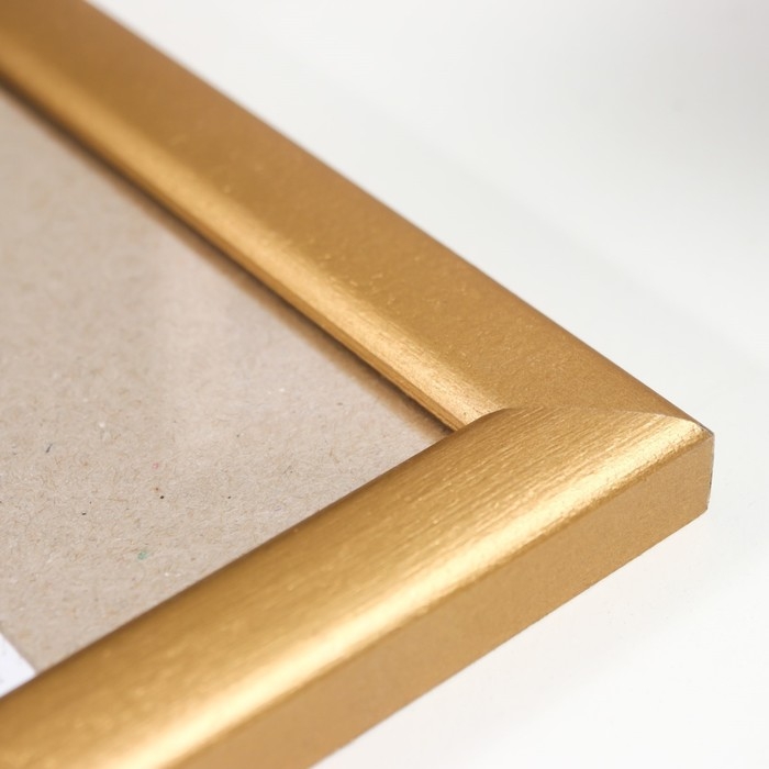 Фоторамка сосна с19 золото 30х45 см (пластиковый экран) Фоторамка сосна с19 золото 30х45 см (пластиковый экран)