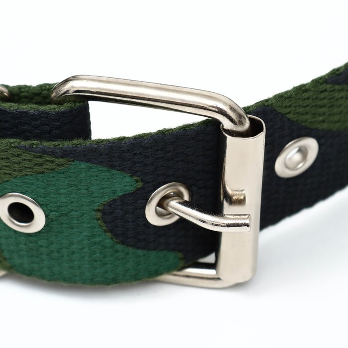 Ошейник брезентовый однослойный Ошейник брезентовый однослойный "Камуфляж", 72 х 3,5 см