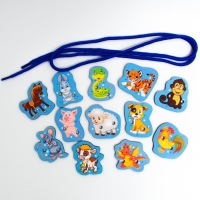 Шнуровка «Новогодняя», 12 элементов Шнуровка «Новогодняя», 12 элементов