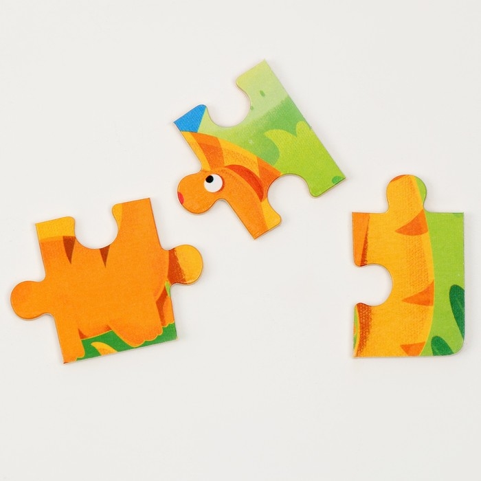 Доска магнитно-маркерная + пазлы &laquo;Дракончики&raquo;, 30 &times; 30 &times; 0,5 см