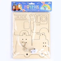 Деревянный ночник своими руками &laquo;Пожарная машина&raquo;