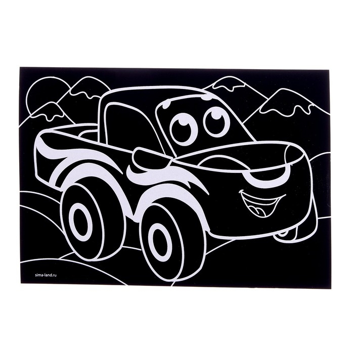 Набор для творчества &laquo;Крутые тачки&raquo;: создание рюкзака из фетра и гравюра