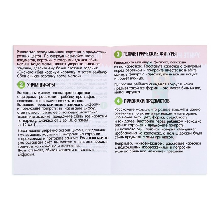 Развивающий набор &laquo;Умный монстрик&raquo;