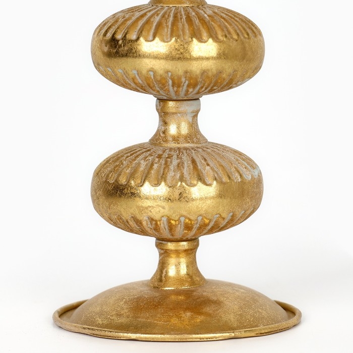 Подсвечник металл &laquo;Ярусы&raquo; для одной свечи 16 х 16 х 25 см