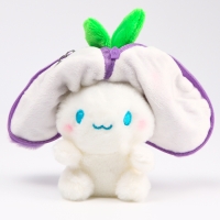 Мягкая игрушка «Зайка-виноград» на брелоке, 11 см Мягкая игрушка «Зайка-виноград» на брелоке, 11 см