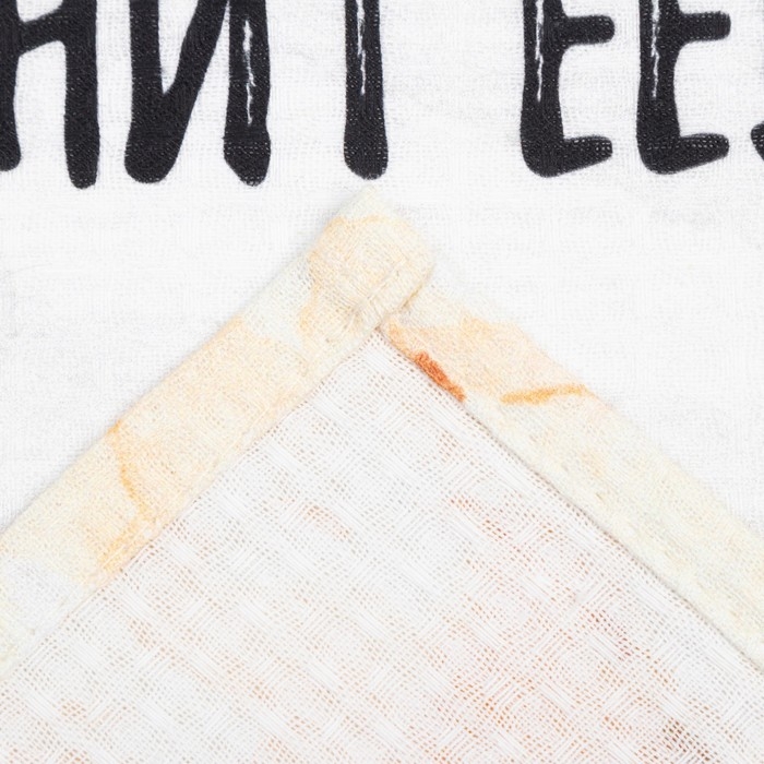 Набор кухонных полотенец Этель &laquo;Семейство кошачьих&raquo; 40х73см - 2 шт, 100% хлопок, вафля 160 г/м2