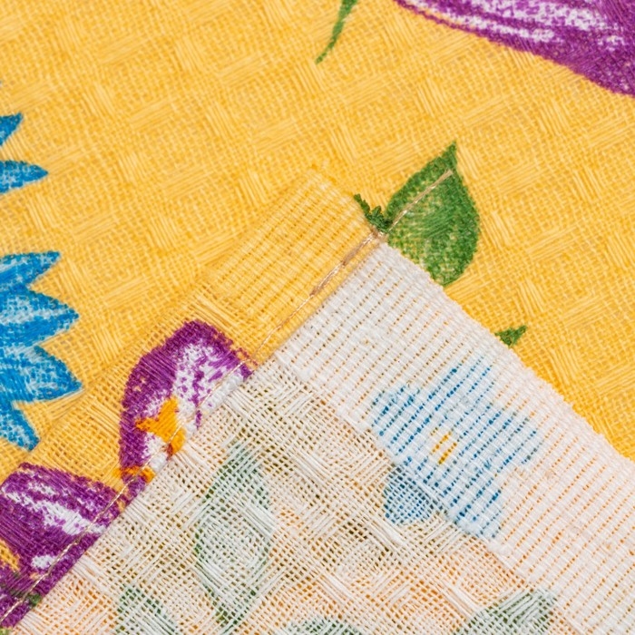 Полотенце банное Этель Полотенце банное Этель "Русское поле" 70х146 см, хлопок, вафельное полотно, 160 гр/м2