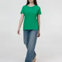 Футболка E190 женская темно-синяя, размер M