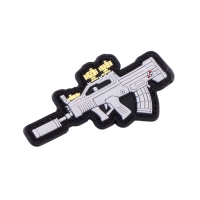 Нашивка - шеврон "Гроза" ПВХ, 9 х 4.5 см Нашивка - шеврон "Гроза" ПВХ, 9 х 4.5 см