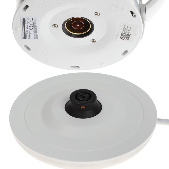 Чайник электрический DEERMA DEM-SH50W, стекло, 1.7 л, 2200 Вт, регулировка t°, серебристый Чайник электрический DEERMA DEM-SH50W, стекло, 1.7 л, 2200 Вт, регулировка t°, серебристый