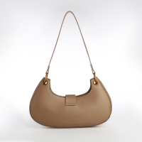 Сумка женская багет на молнии TEXTURA, средний размер, цвет светло-коричневый Сумка женская багет на молнии TEXTURA, средний размер, цвет светло-коричневый