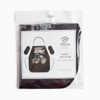 Фартук с нарукавниками детский Этель"High score", 49 х 39 см Фартук с нарукавниками детский Этель"High score", 49 х 39 см