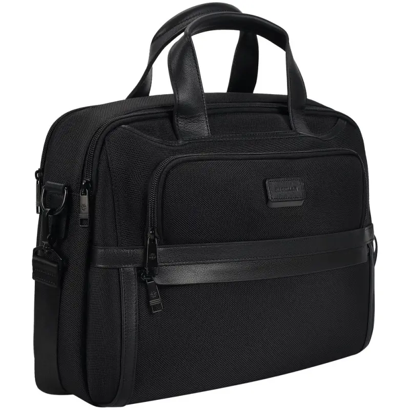 Сумка для ноутбука Santiago Nylon, черная Сумка для ноутбука Santiago Nylon, черная