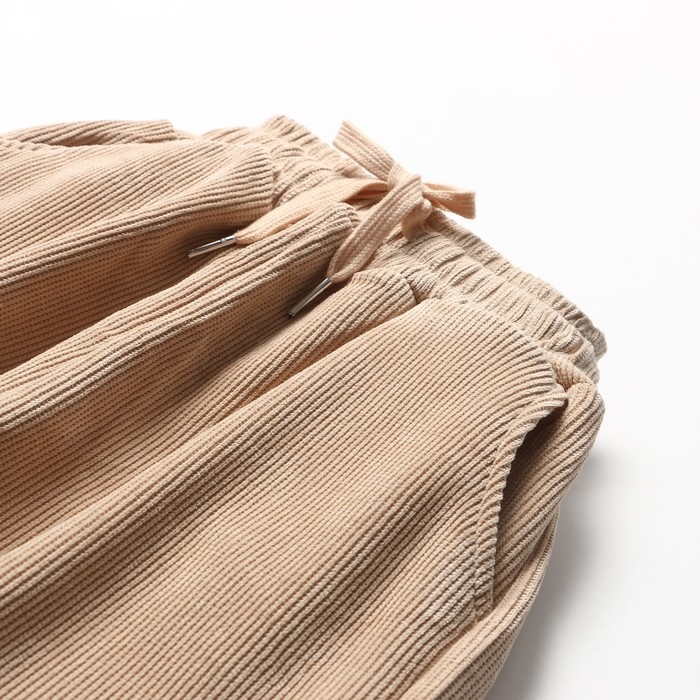 Брюки для девочки, НАЧЁС, цвет бежевый, рост 158-164 см