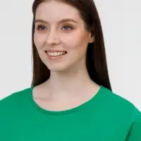 Футболка E190 женская зеленая, размер L