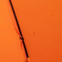 Зонт-трость Undercolor с цветными спицами, оранжевый Зонт-трость Undercolor с цветными спицами, оранжевый