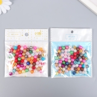 Бусины для творчества "Жемчуг цветной" набор d=0,8 см 20 гр Бусины для творчества "Жемчуг цветной" набор d=0,8 см 20 гр