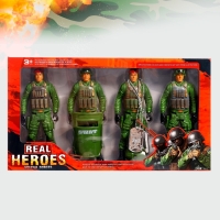 Набор солдатиков &laquo;Группа Альфа&raquo;, 4 штуки