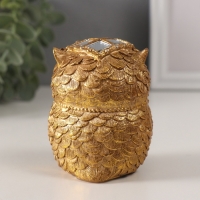 Сувенир полистоун "Совушка - секрет, страза капля" 7,5х6,5х8,5 см Сувенир полистоун "Совушка - секрет, страза капля" 7,5х6,5х8,5 см