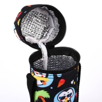 Термо-чехол для бутылочки «ТРЕНД. Пингвин», форма тубус Термо-чехол для бутылочки «ТРЕНД. Пингвин», форма тубус