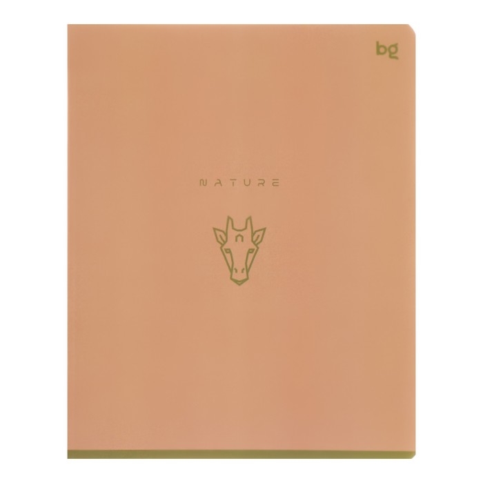 Тетрадь 48 листов в клетку Nature, обложка мелованный картон, SoftTouch, МИКС Тетрадь 48 листов в клетку Nature, обложка мелованный картон, SoftTouch, МИКС