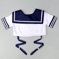 Карнавальный набор &laquo;Каваи тян&raquo;: топ, юбка на липучке, чулки, р-р 38-46, цвет синий