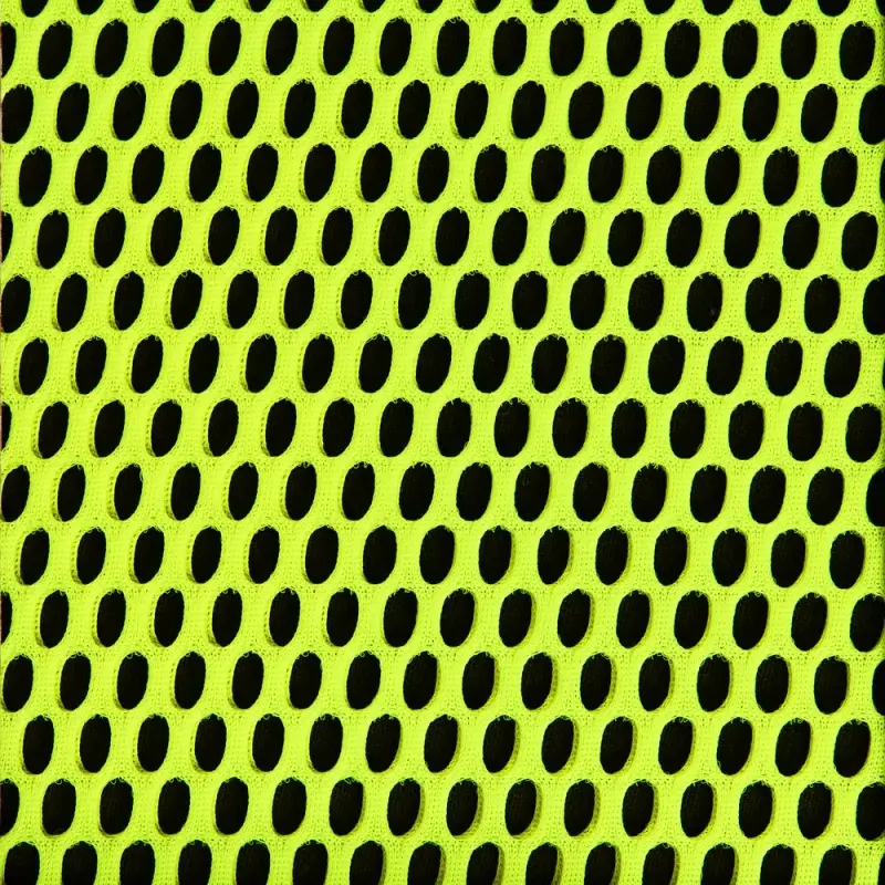 Заготовка из крупной сетки Rete, L, желтый неон