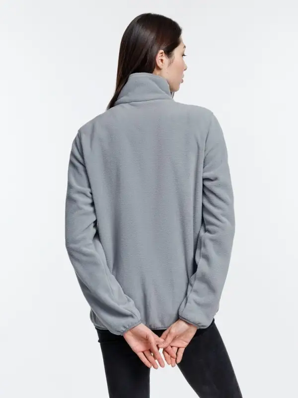 Куртка флисовая унисекс Nesse, серая, размер XS/S