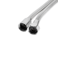 Душевой шланг ZEIN Z21PS, растягивающийся 150-200 см, гайки латунь, нержавеющая сталь Душевой шланг ZEIN Z21PS, растягивающийся 150-200 см, гайки латунь, нержавеющая сталь