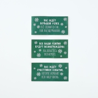 Новогодние пожелания в бутылке «Новый год: Подарков нет, держи предсказание», 15 свитков, 12х5см Новогодние пожелания в бутылке «Новый год: Подарков нет, держи предсказание», 15 свитков, 12х5см