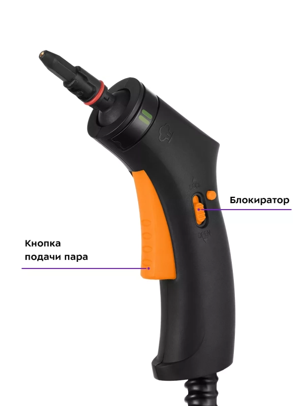 Пароочиститель для дома для уборки КТ-9136 - 1500 Вт Пароочиститель для дома для уборки КТ-9136 - 1500 Вт