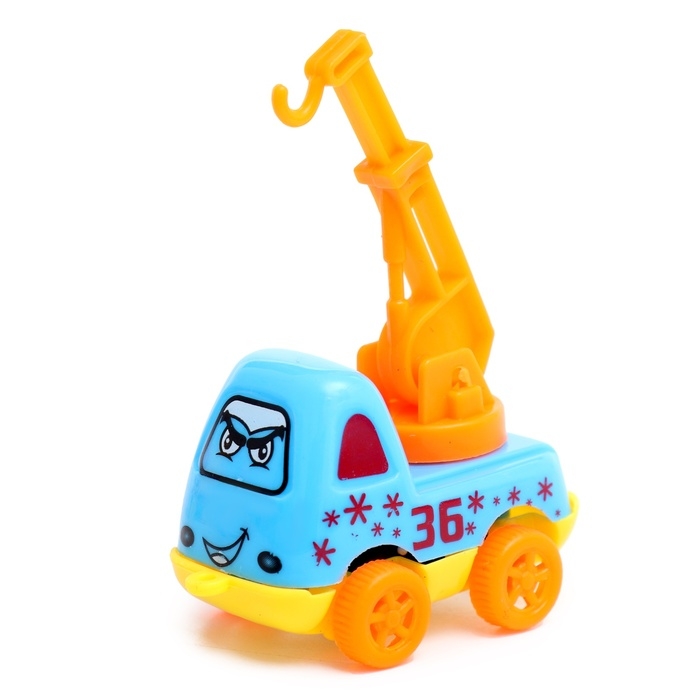 АВТОГРАД Набор АВТОГРАД Набор "Машинки строители", 12 шт.