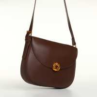 Сумка женская на клапане TEXTURA, средний размер, цвет коричневый Сумка женская на клапане TEXTURA, средний размер, цвет коричневый