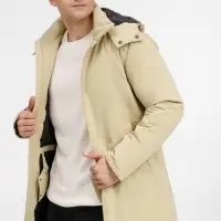 Куртка-парка унисекс Sfera, бежевая, размер M