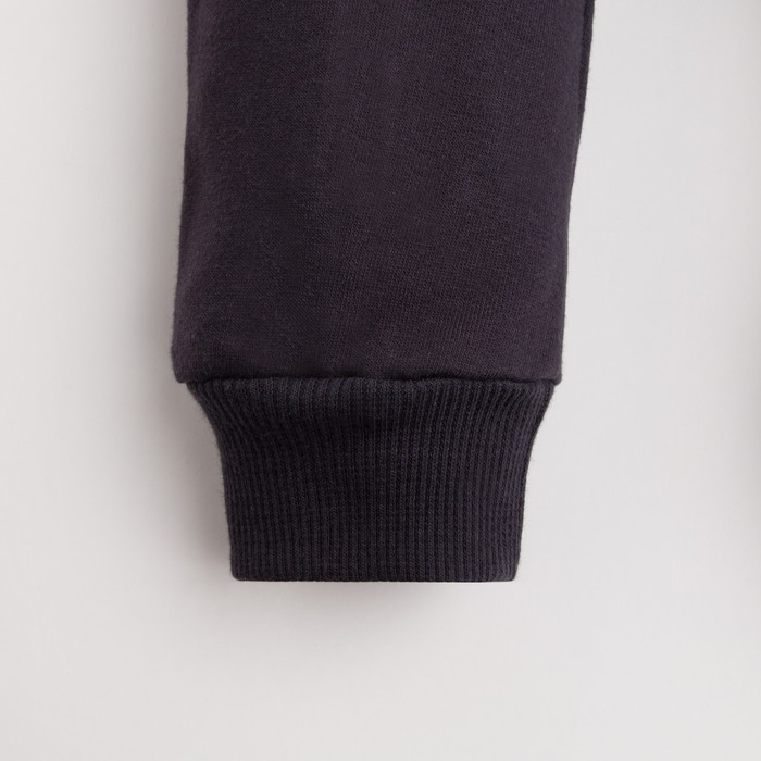 Комбинезон Крошка Я "NY", рост 80-86 см, цвет серый