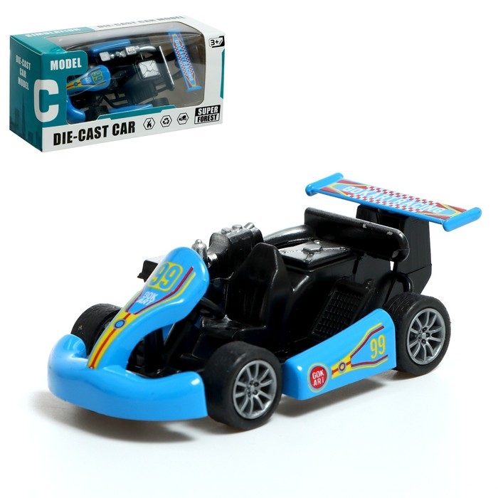 Картинг металлический «Скорость», МИКС Картинг металлический «Скорость», МИКС