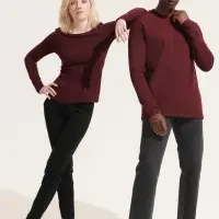 Футболка мужская с длинным рукавом Monarch 150 красная, размер S