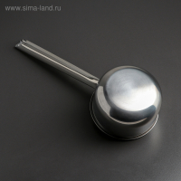 Ковш из нержавеющей стали, 1,1 л, 39×14,5×8,5 см, металлическая ручка Ковш из нержавеющей стали, 1,1 л, 39×14,5×8,5 см, металлическая ручка