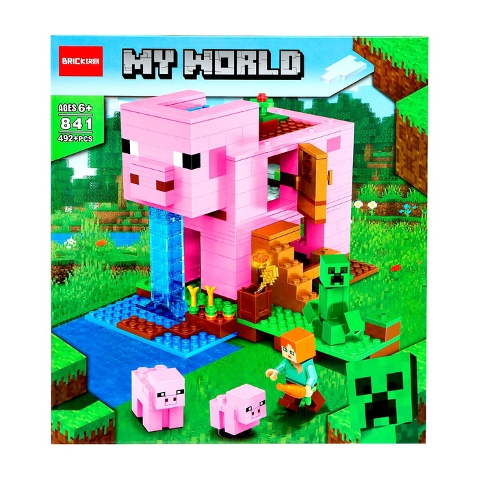 Конструктор Мой Мир &laquo;Храм Свинюшки&raquo;, 492 деталей