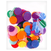 Диски фетровые для творчества и декора &laquo;Кружочки&raquo;, 250 шт., размер 1 шт. &mdash; 2,5 см, цвет МИКС