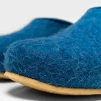 Домашние валенки Step, синие (василек), размер 37