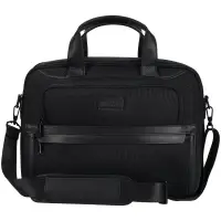 Сумка для ноутбука Santiago Nylon, черная Сумка для ноутбука Santiago Nylon, черная