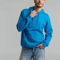 Толстовка с капюшоном Snake II бирюзовая, размер L