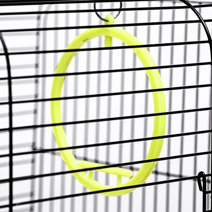 Клетка "Грация", 2 яруса, 50 х 37 х 37 см, микс цветов