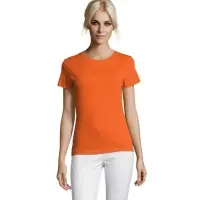Футболка женская Regent Women оранжевая, размер S