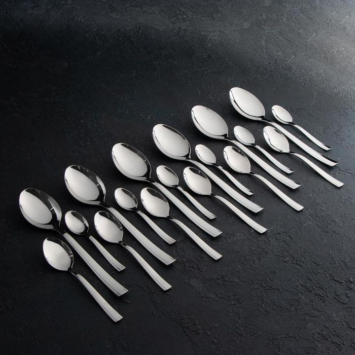 Набор столовый «Торжество», 30 предметов, толщина 2 мм, декоративная коробка, цвет серебряный Набор столовый «Торжество», 30 предметов, толщина 2 мм, декоративная коробка, цвет серебряный