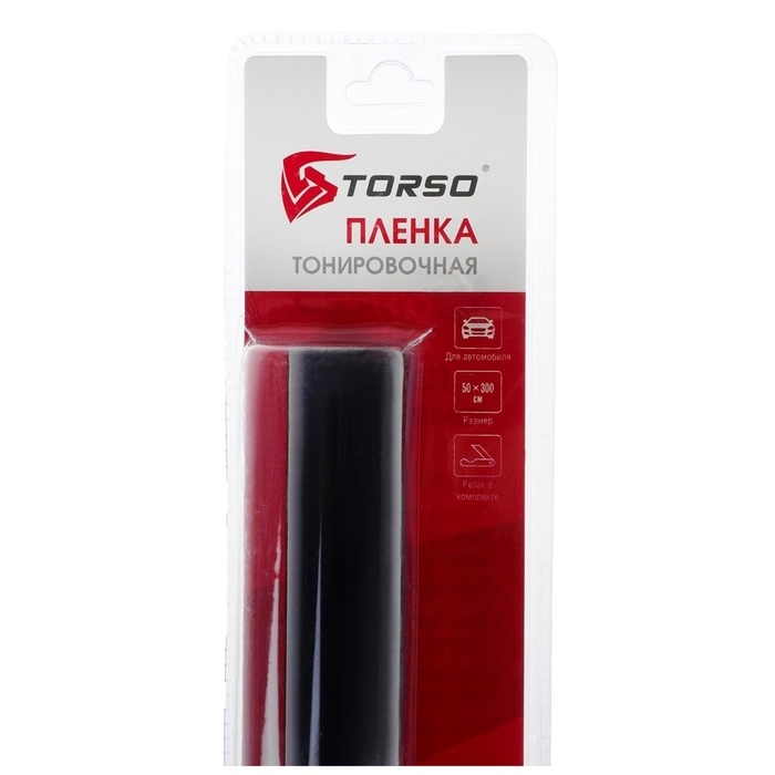 Тонировочная плёнка для автомобиля TORSO 50×300 см, 5% Тонировочная плёнка для автомобиля TORSO 50×300 см, 5%