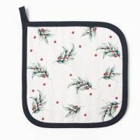 Новый год. Прихватка Этель Snow fun саржа, 19х19см,100% хл,ватин 250г/м2 Новый год. Прихватка Этель Snow fun саржа, 19х19см,100% хл,ватин 250г/м2