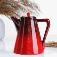 Кофейник "Ностальгия" 0,7л / 12х16см, красный Кофейник "Ностальгия" 0,7л / 12х16см, красный