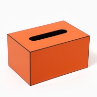 Шкатулка - диспенсер из акрила, цвет оранжевый 10 х 18 х 12 см (салфетница) Шкатулка - диспенсер из акрила, цвет оранжевый 10 х 18 х 12 см (салфетница)